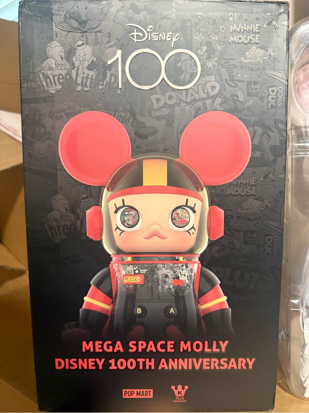 Mega Space Molly 400% 100th Anniversary Mickey Mouse